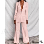 Women's Regular Pocket Coat Formal Fashion Suit image 4