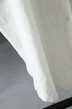 Women's Spring/Autumn Arm - Fit Blouse Loose Casual Gown with Long Buttons image 10