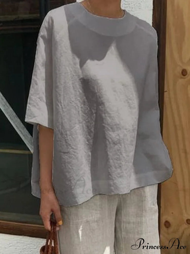Women's Tunic Blouse Casual Shirt image 2