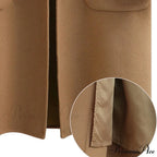 Wool Baggy Long Solid Simple All-match Overcoat image 4