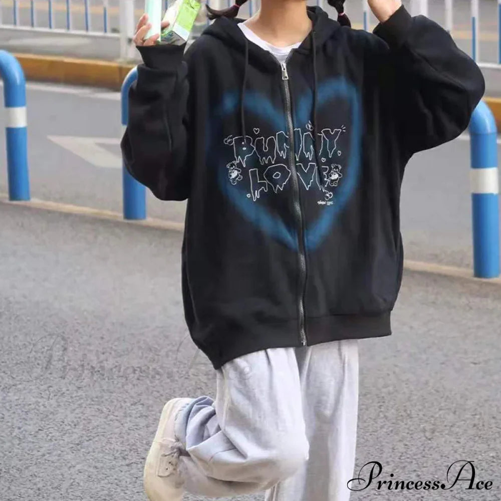 Y2K Butterfly Print Hoodies image 11