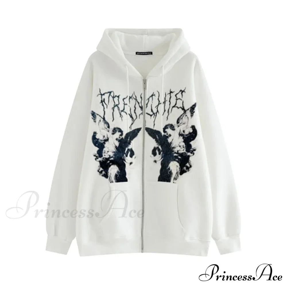 Y2K Butterfly Print Hoodies image 9