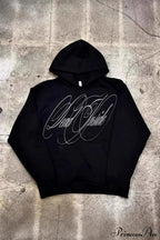 Y2K Gothic Street Vintage Print Hoodie image 3