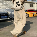 Y2K Harajuku Women Wide Leg Pants image 5