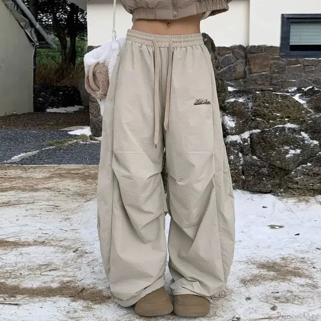 Y2K Harajuku Women Wide Leg Pants image 1