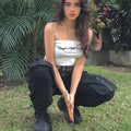 Y2K High Waist Cargo Pants image 1