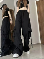 Y2K High Waist Cargo Pants image 6