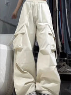 Y2K High Waist Cargo Pants image 3