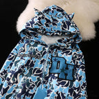 Y2k Hoodie Demon Streetwear Camouflage Up Embroidery Oversized Harajuku Zip Women image 2