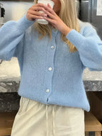 Y2K Knit Casual Cardigan Jacket image 10
