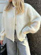 Y2K Knit Casual Cardigan Jacket image 9