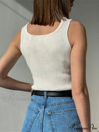 Y2K Knitted Sexy Cropped Corset image 5