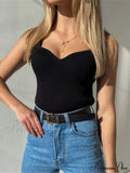 Y2K Knitted Sexy Cropped Corset image 2