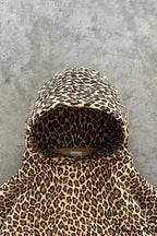 Y2K Leopard Print Hip-Hop Hoodie image 4