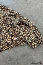 Y2K Leopard Print Hip-Hop Hoodie image 5