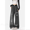Y2K Letter Print Pants image 3