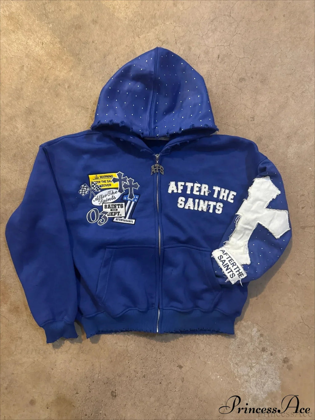 Y2K Letter Print  Street Casual Hoodie image 6