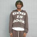 Y2K Mysterious Letter Embroidery Hoodie image 3