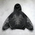 Y2K Mysterious Rap Urban Hoodie image 7