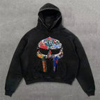 Y2K Mysterious Rap Urban Hoodie image 4