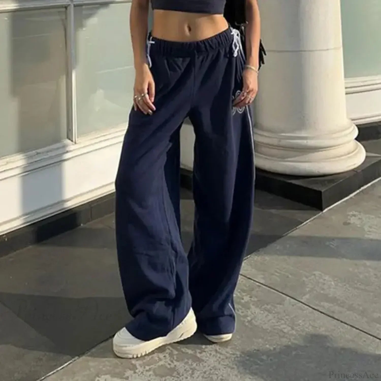 Y2K Oversized Sweatpants Joggers Pants image 3