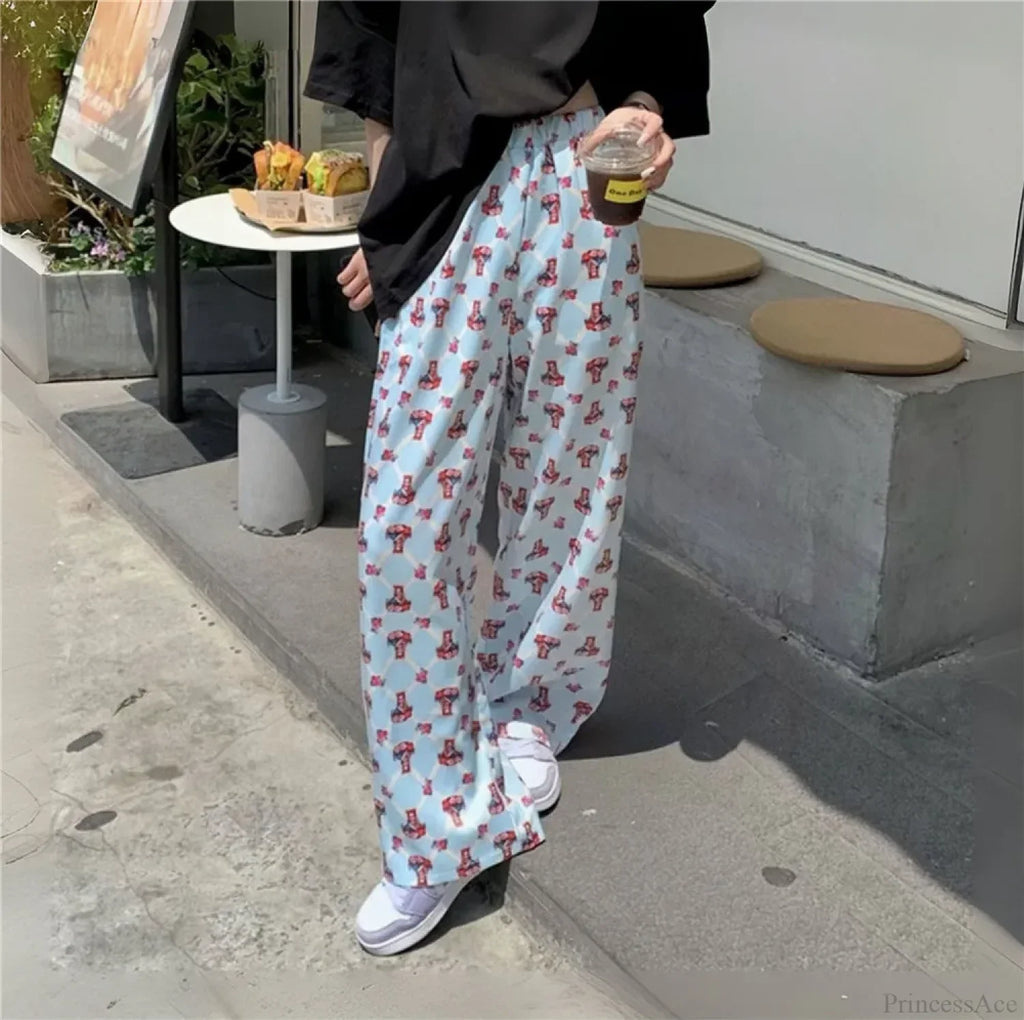 Y2K Vintage High Waisted Sweet Street Pant image 1