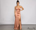 Yara Formal Stylish Lace-Up Mermaid Dress image 2