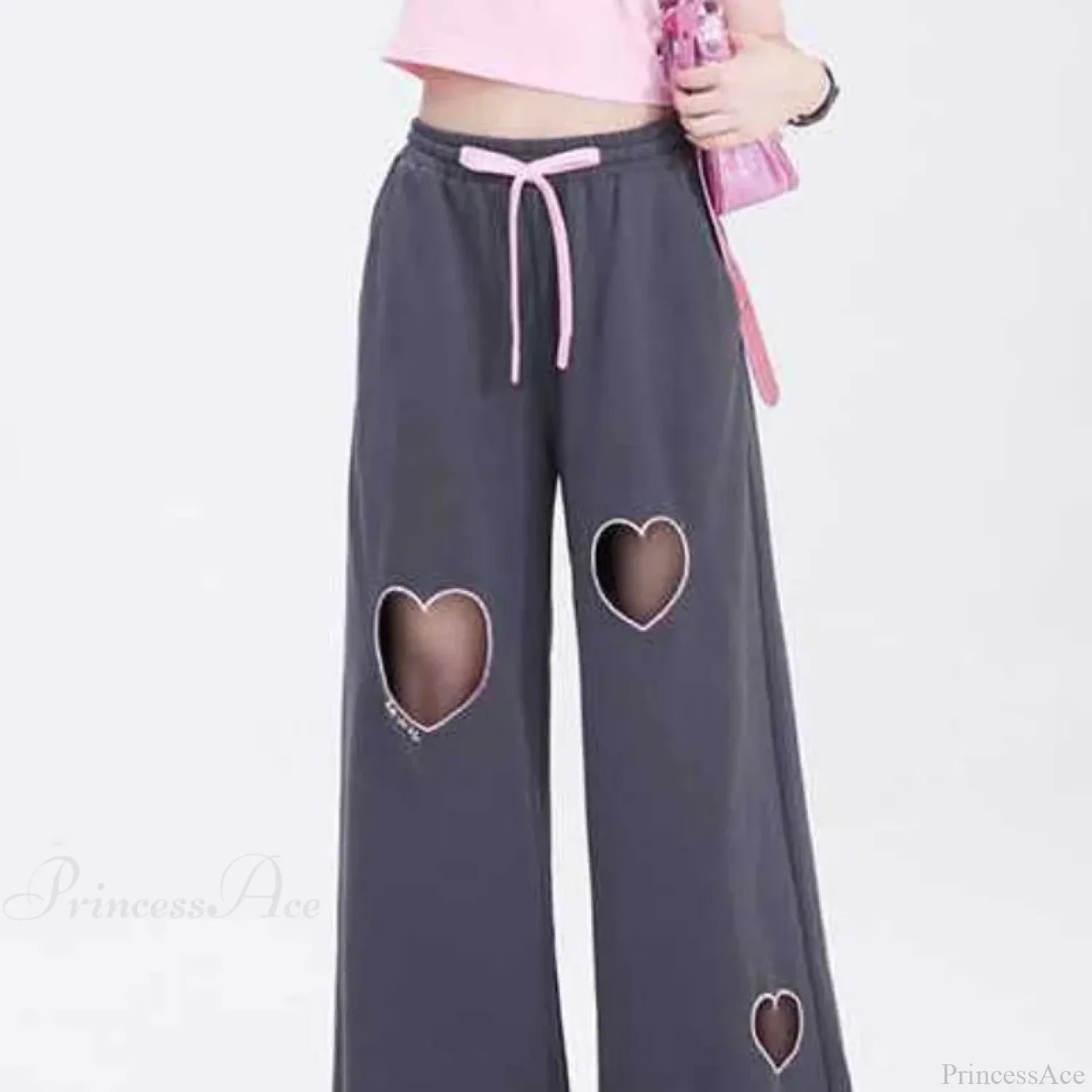 Youth Vintage Love Casual Straight Pants image 2