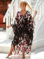 Zebra Stripes Long Dress Cover Up image 13