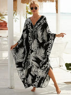 Zebra Stripes Long Dress Cover Up image 15