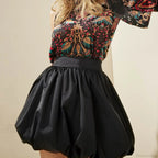 Zip Up Puffball Bubble Skirt image 2