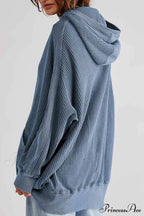 Zipper Waffle Hoodie image 19