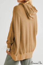 Zipper Waffle Hoodie image 14